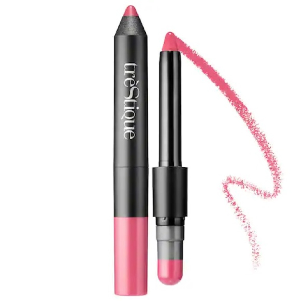 Trestique Matte Lip Crayon in Nammos Pink